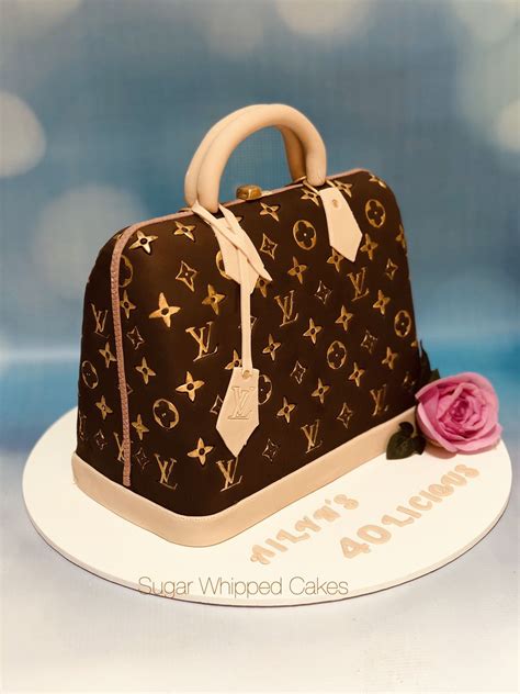 lv bag birthday cake|designer handbag cake recipe.